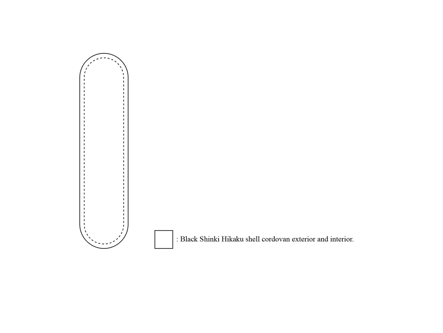 Pen sleeve for Montblanc baby rollerball pen