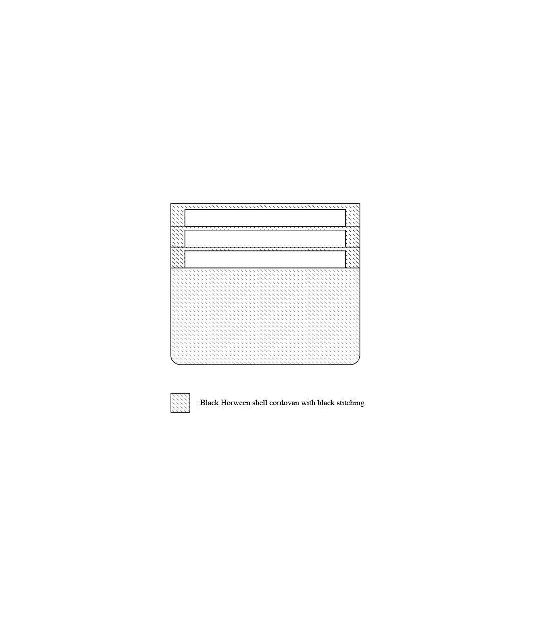 CUSTOM Card Wallet - Horween Shell Cordovan - Slim Wallet - Card Holder / Made to Order