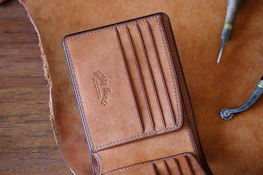SW01 - Bifold Wallet - Dollaro and Pueblo leather / Made to Order