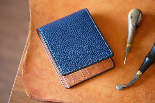 SW01 - Bifold Wallet - Dollaro and Pueblo leather / Made to Order