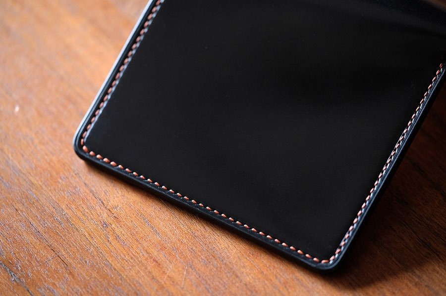 SV01 - Horween shell cordovan wallet - Bifold Wallet / Made to Order