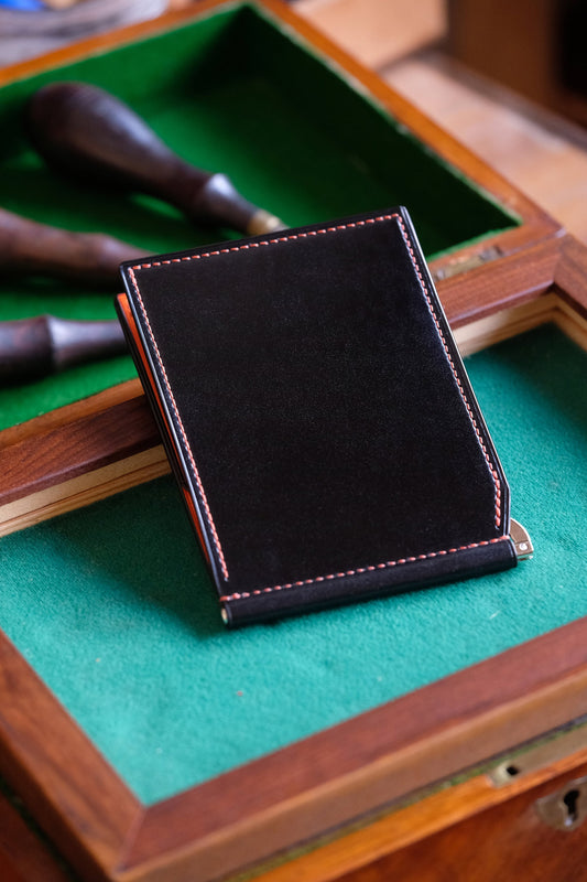 Money Clip Wallet 01 - Japanese Shinki Hikaku Shell Cordovan / Made to Order
