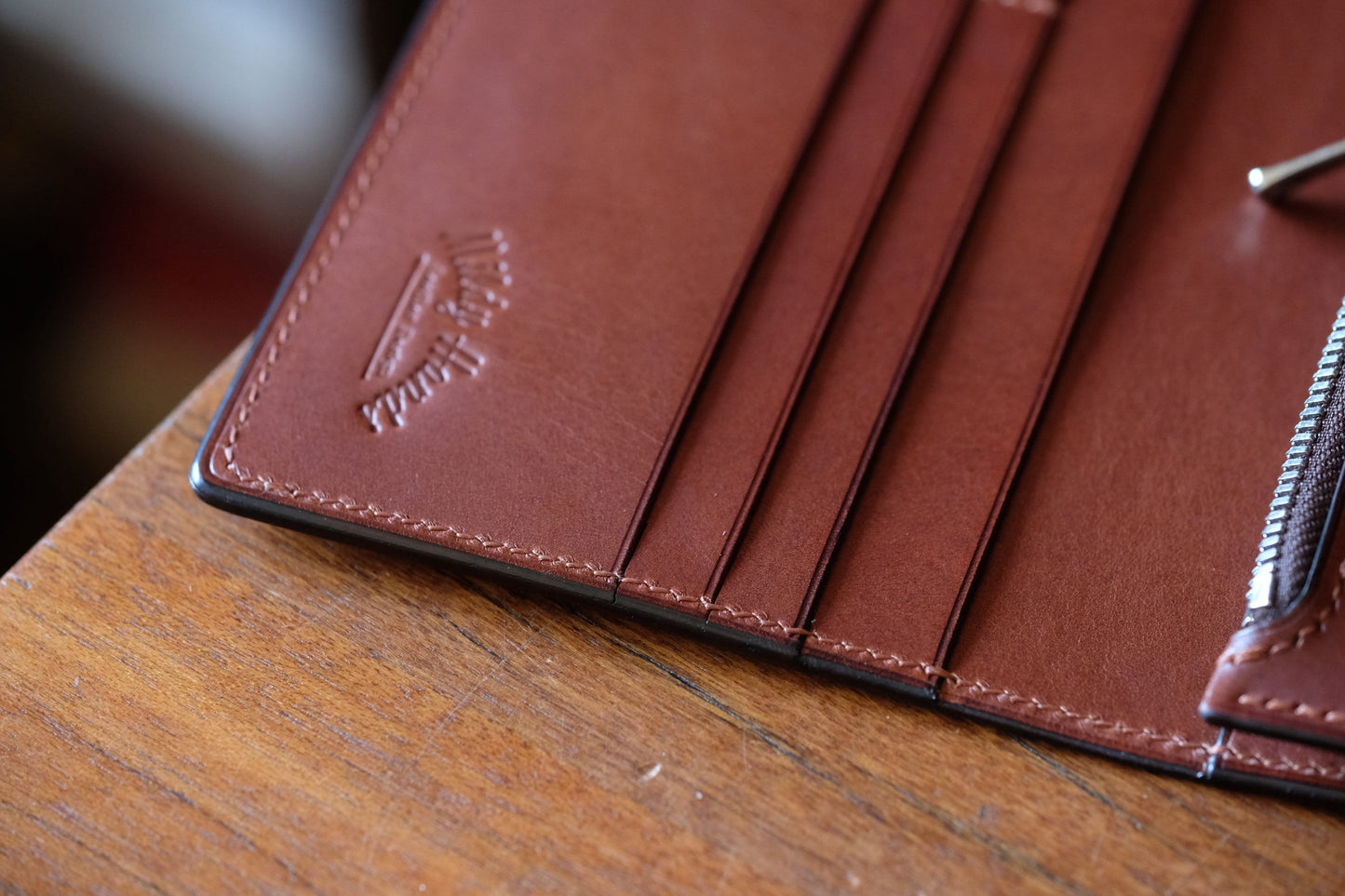 LW05 - Bifold Long Wallet in Buttero leather / Made to Order