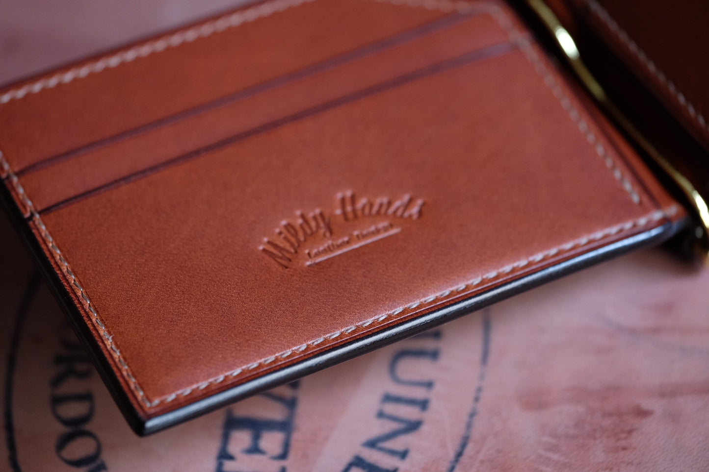 Money Clip Wallet 01S - Horween Shell Cordovan / Made to Order