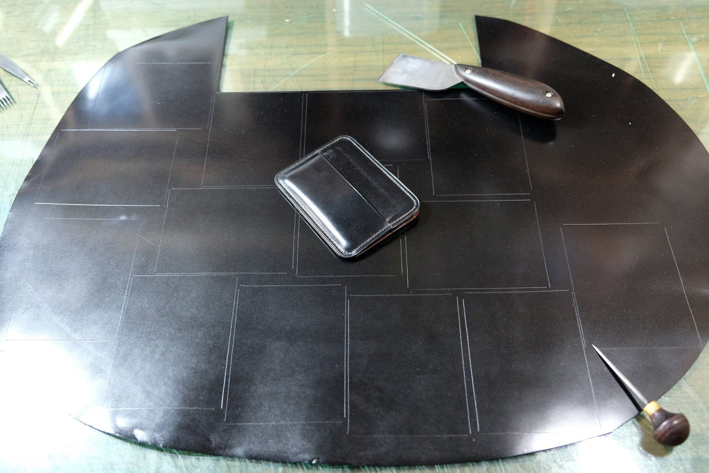 Card Wallet 03 - Japanese Shinki Hikaku Shell Cordovan - Slim Wallet / Card Holder / Made to Order