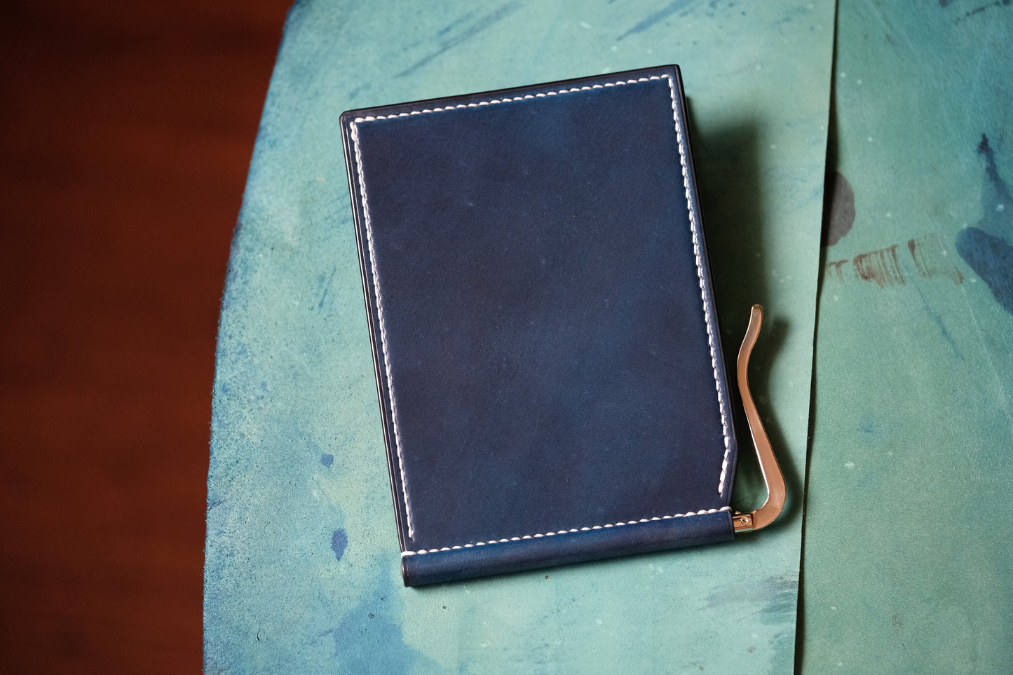 Money Clip Wallet 01 - Horween Shell Cordovan / Made to Order
