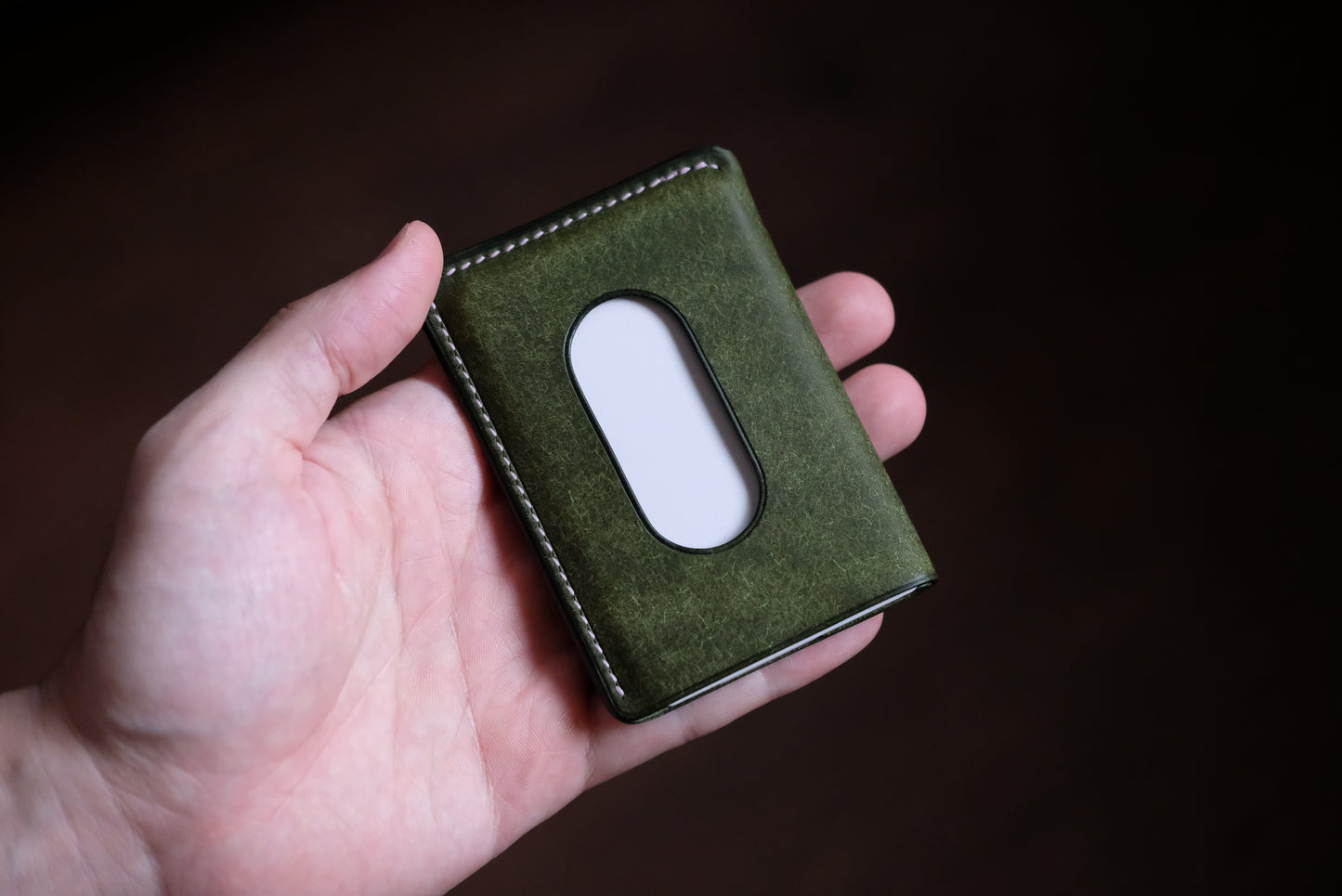 Card holder V01 - Slim Wallet - Card Wallet - Pueblo tanned leather / Made to Order