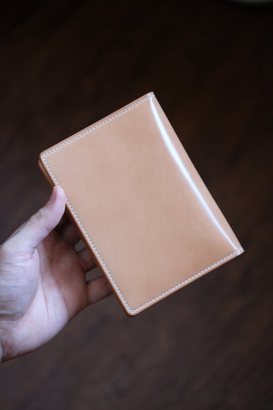 Passport Holder 01 - Japanese Shinki Hikaku shell cordovan / Made to Order