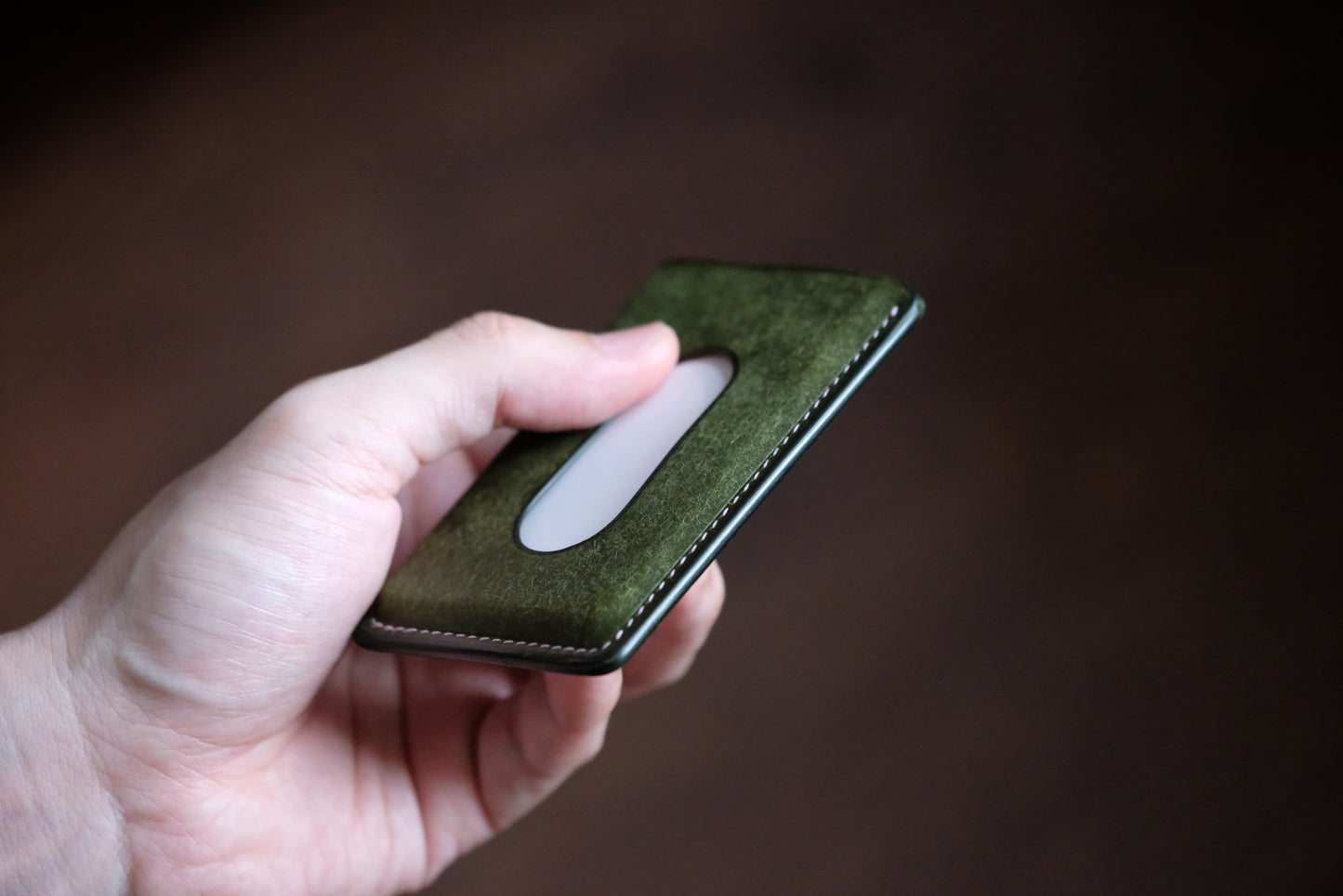 Card holder V01 - Slim Wallet - Card Wallet - Pueblo tanned leather / Made to Order