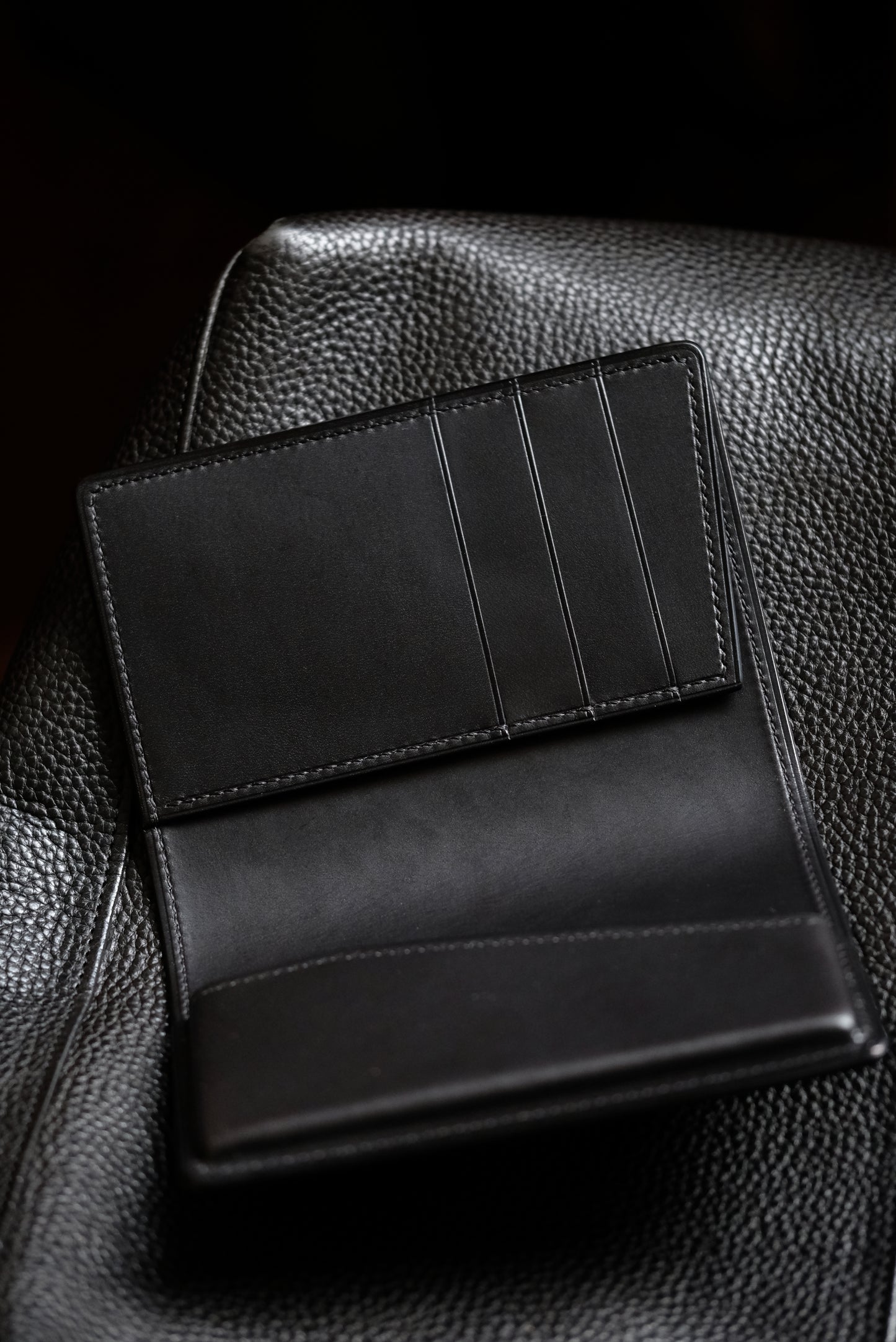 Passport Holder 03 — Shinki Hikaku Shell Cordovan & Buttero Leather