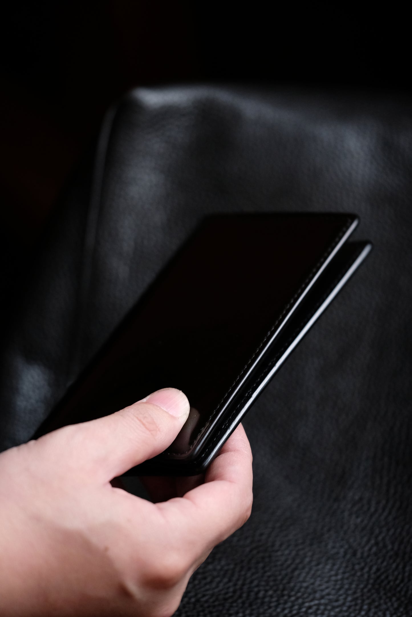 Passport Holder 03 — Shinki Hikaku Shell Cordovan & Buttero Leather