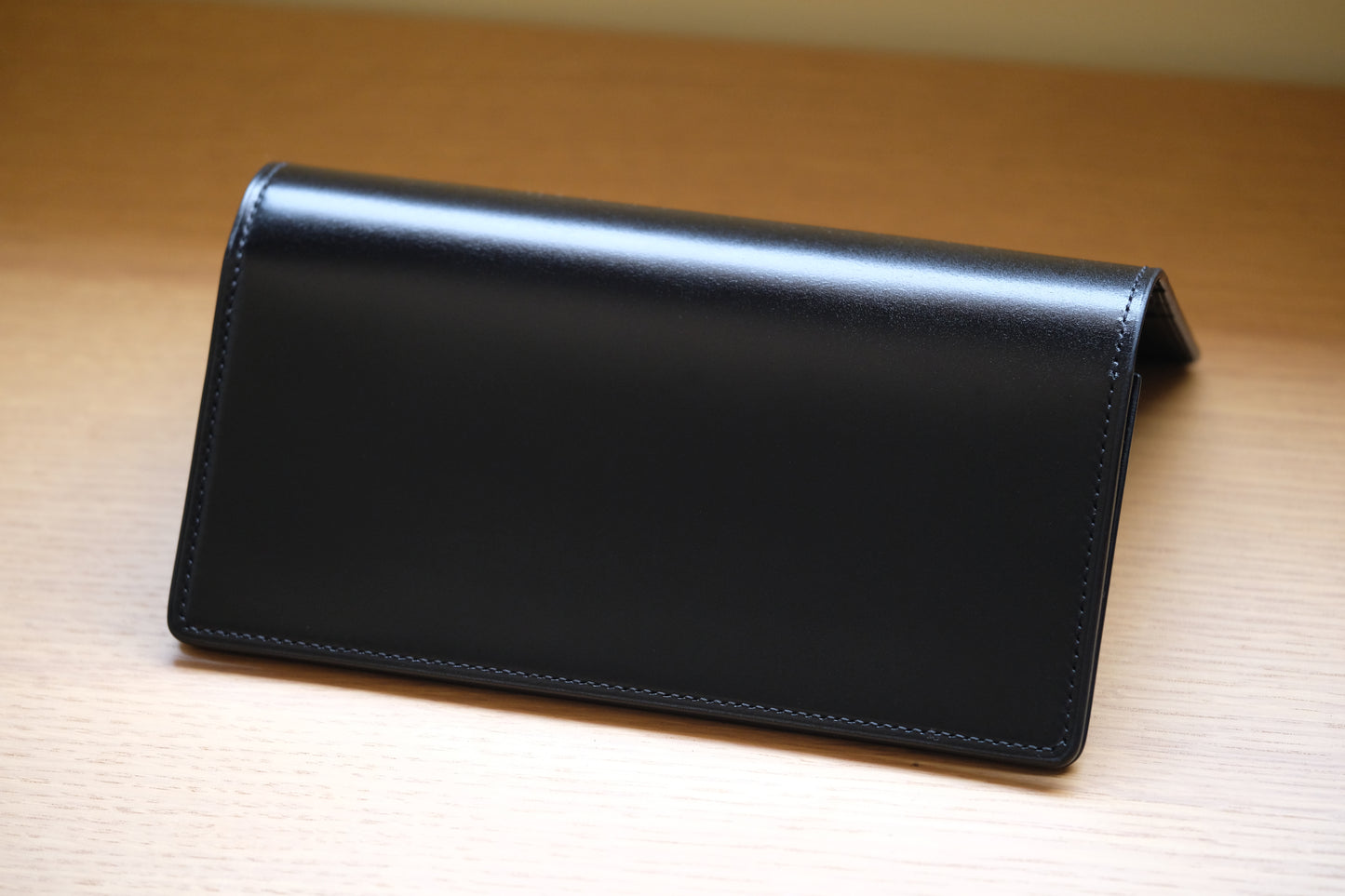 LW05 Long Wallet — Shinki Hikaku Shell Cordovan & Buttero Leather