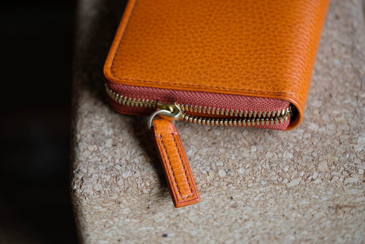 LW03 Zipper Long Wallet — Italian Dollaro & Buttero Leather