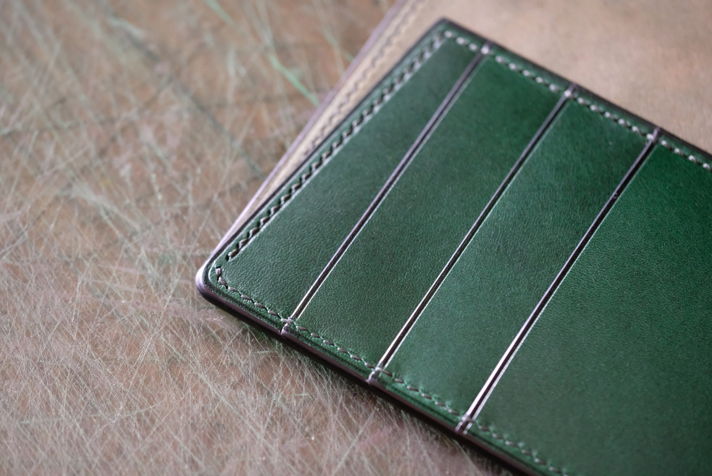 Passport Holder 03 — Horween Shell Cordovan & Buttero Leather
