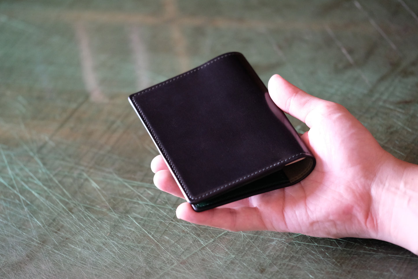 Passport Holder 03 — Horween Shell Cordovan & Buttero Leather