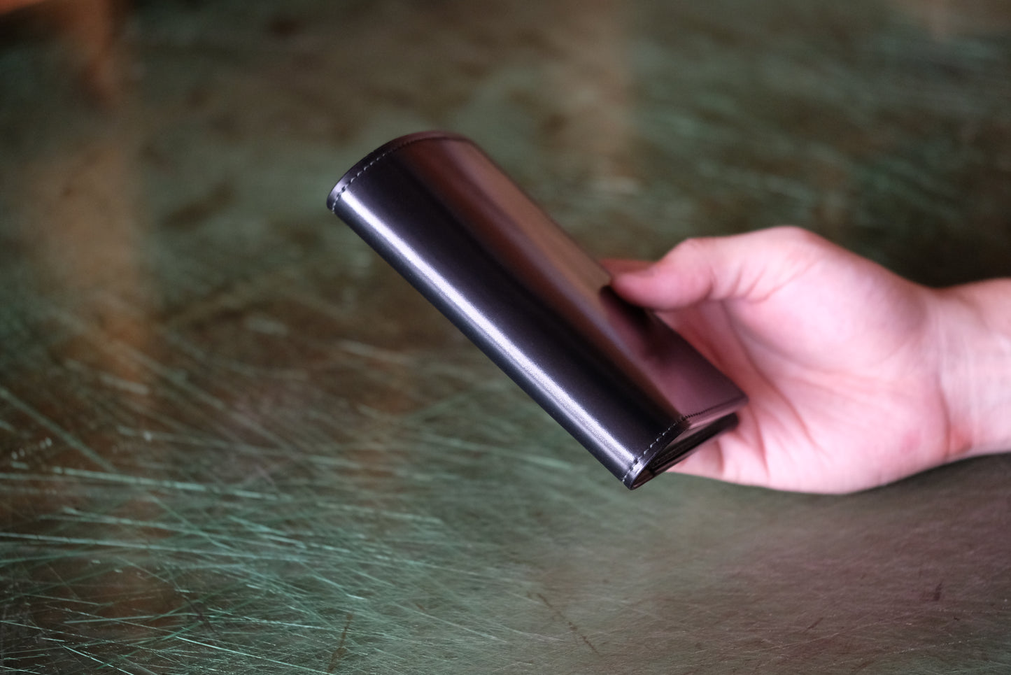 Passport Holder 03 — Horween Shell Cordovan & Buttero Leather