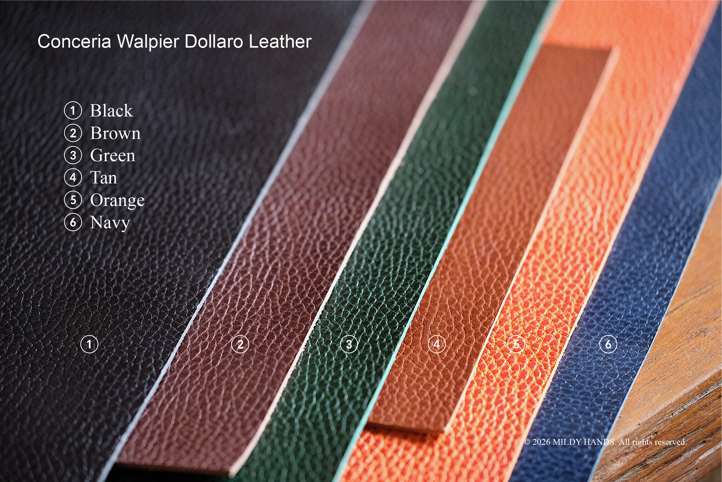 LW03 Zipper Long Wallet — Italian Dollaro & Pueblo Leather
