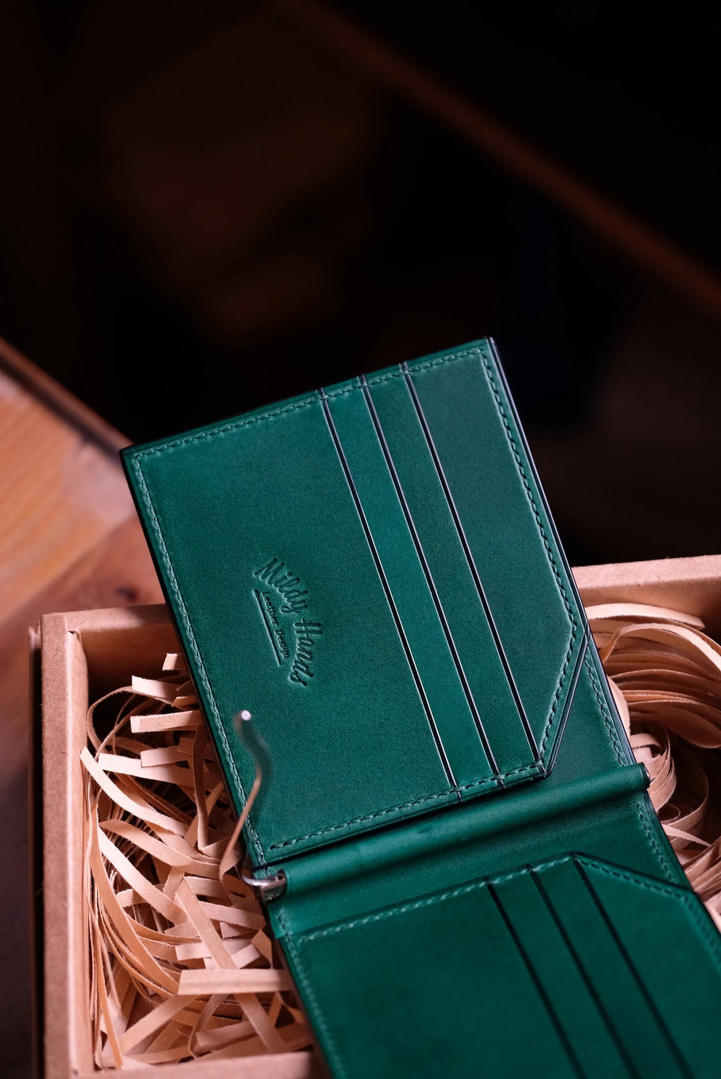 Money Clip Wallet 02 - Japanese Shinki Hikaku Shell Cordovan / Made to Order