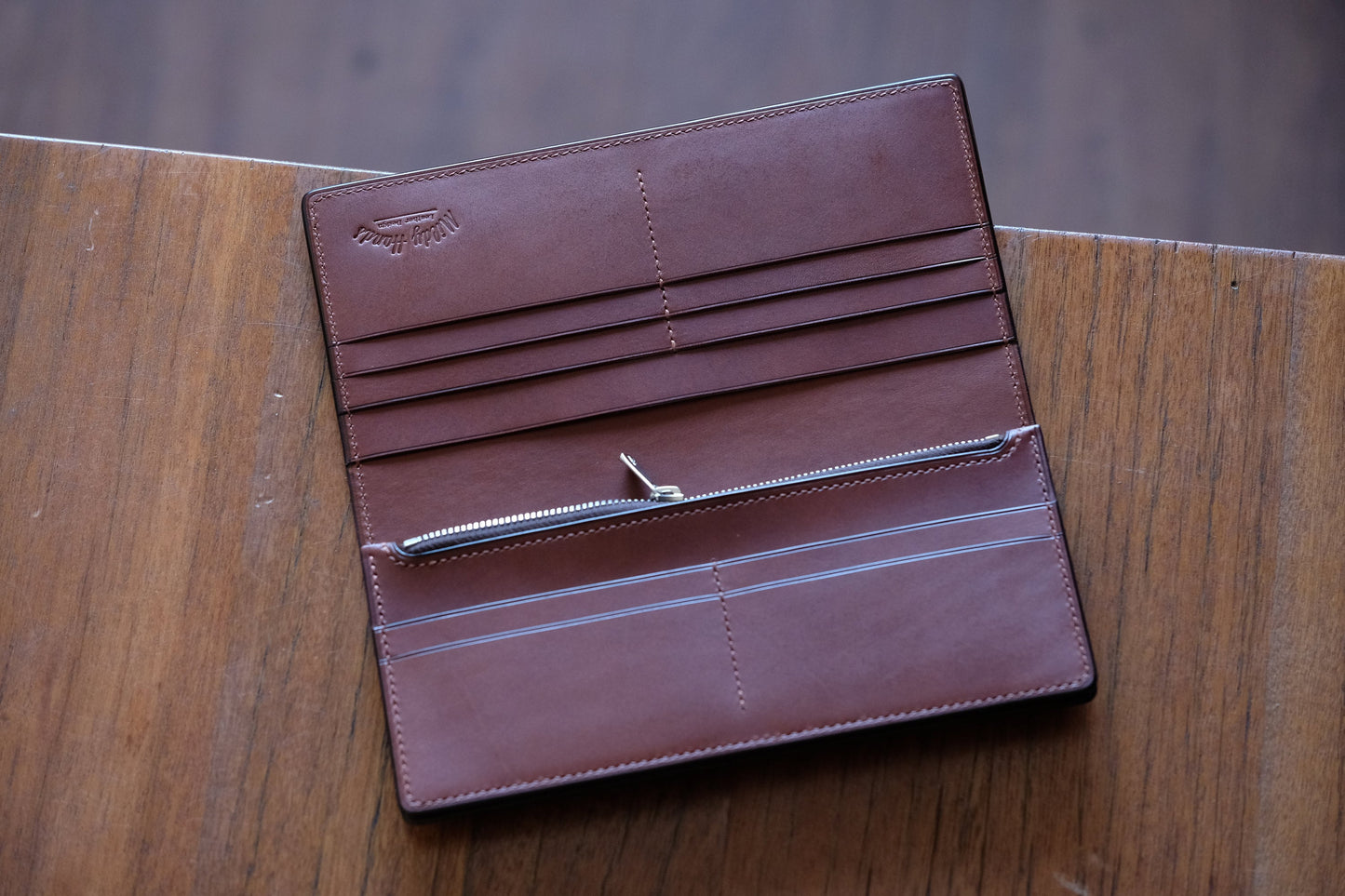 LW05 - Bifold Long Wallet in Buttero leather / Made to Order